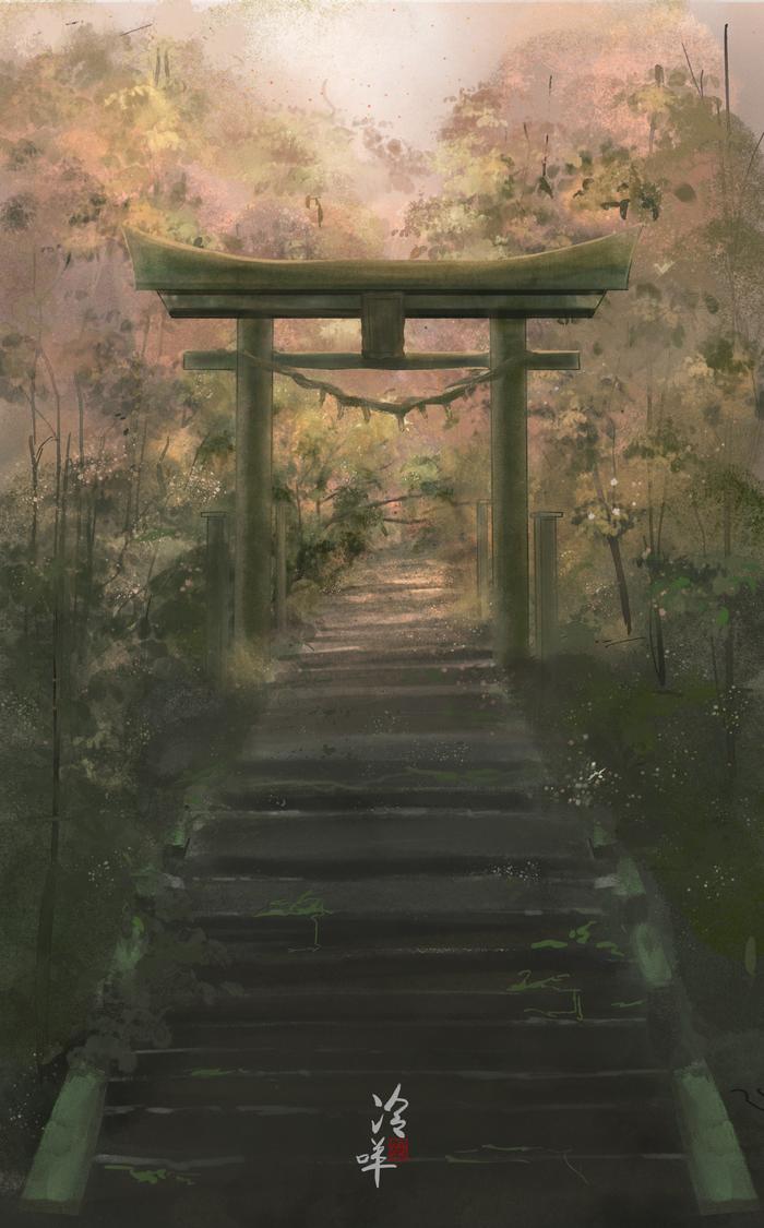 原神田村东北的荒废神坛在哪_绀田村东北方的荒废神社_东北荒废神社继续调查
