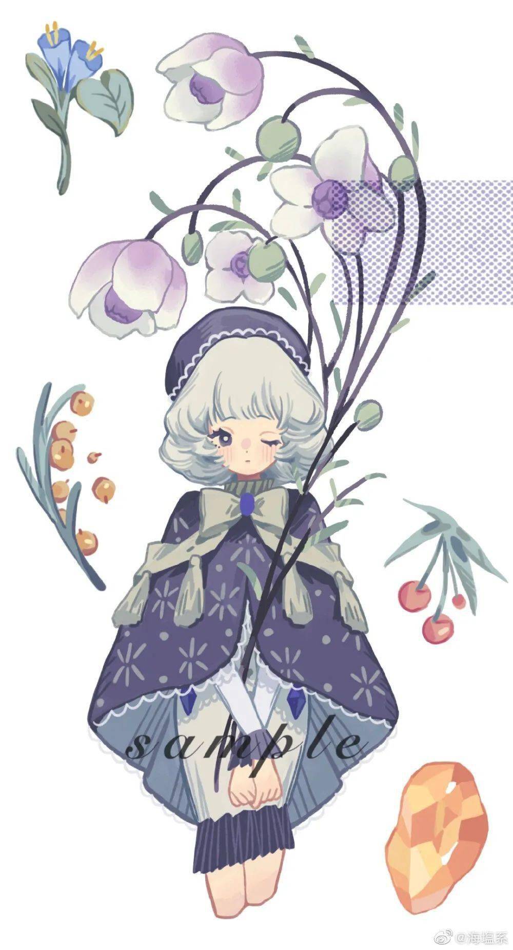 祝花季少女生日祝福语_少女祝福语录_花与少女的祝福