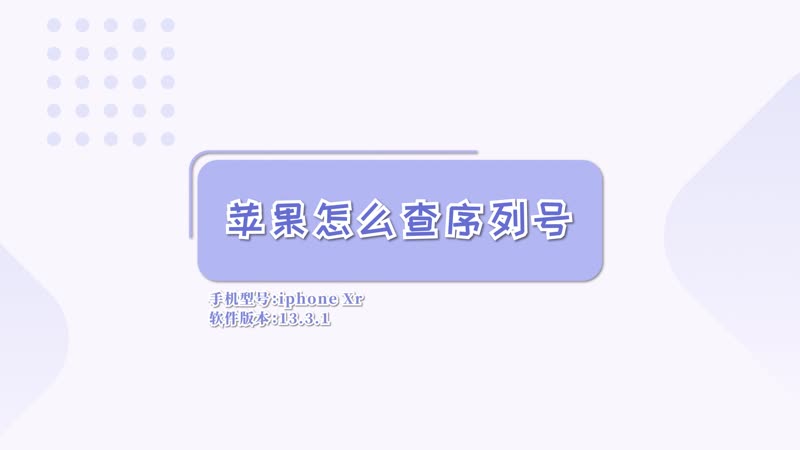 序列号苹果代表什么_apple序列号含义_苹果序列号含义