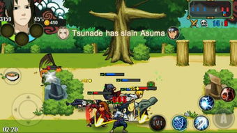 安卓版游戏火影战记,激战忍者世界